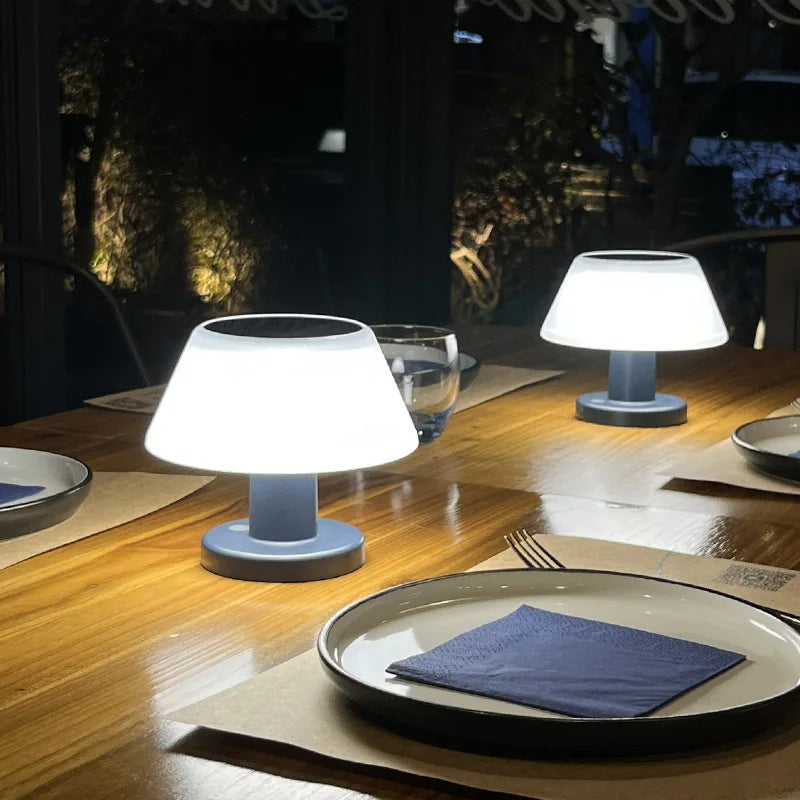Stylish Solar-Powered Table Light for Indoor & Outdoor Elegance - SolarTable