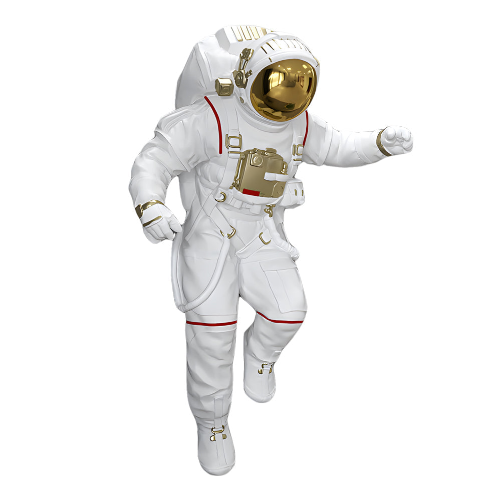 Resin Astronaut and Planet Wall Art Decor