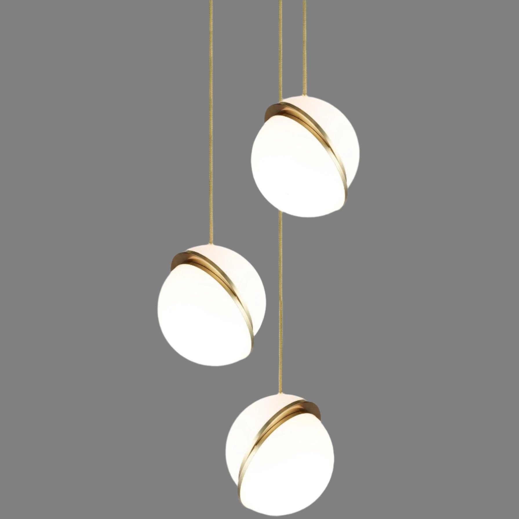 Moon-Shaped Pendant Light - MoonShade