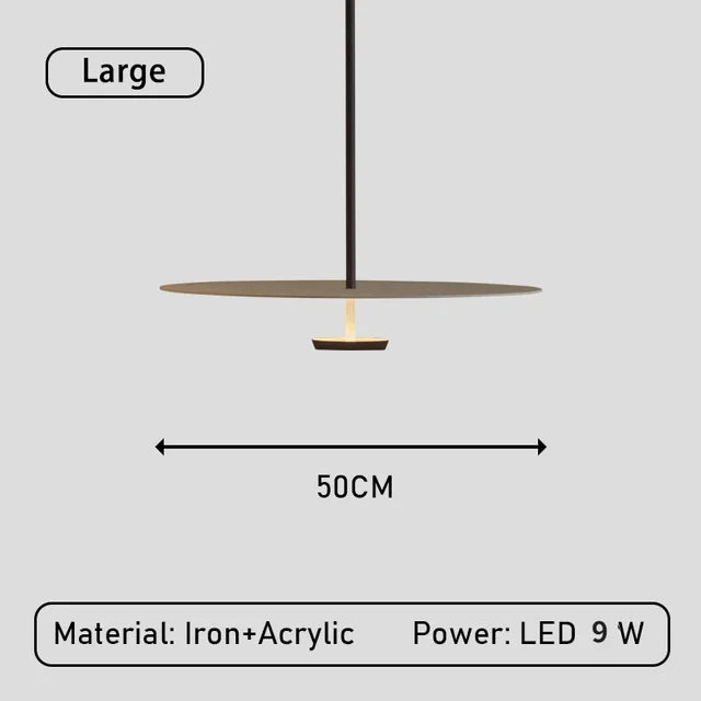 Sleek Minimalist Ring Pendant Lamp for a Chic, Modern Ambience - RingDrop