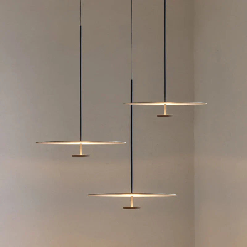 Sleek Minimalist Ring Pendant Lamp for a Chic, Modern Ambience - RingDrop