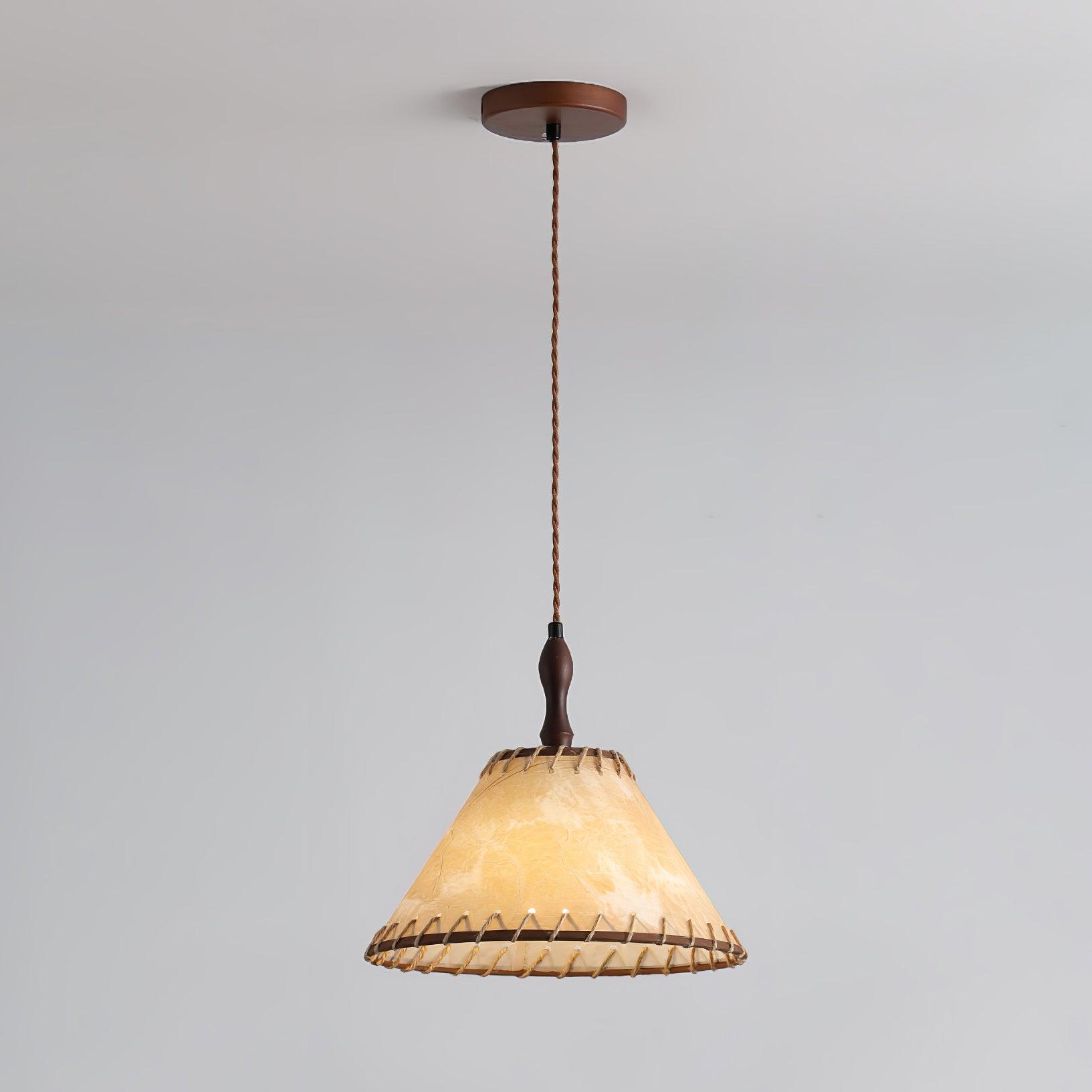 Sleek Wooden Pendant Lamp for a Warm, Modern Ambiance - WoodDrop