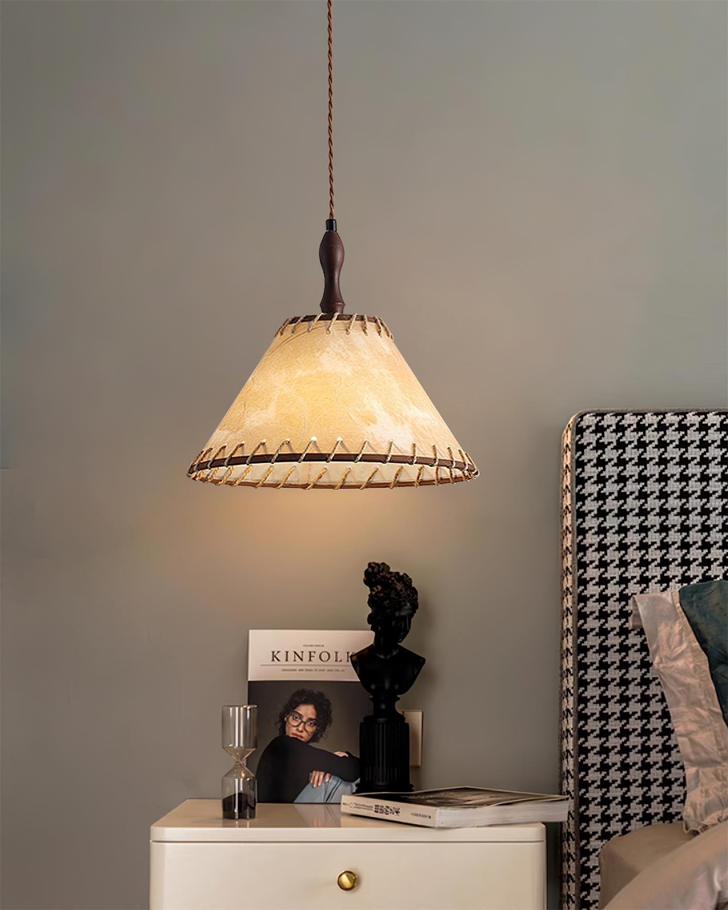 Sleek Wooden Pendant Lamp for a Warm, Modern Ambiance - WoodDrop