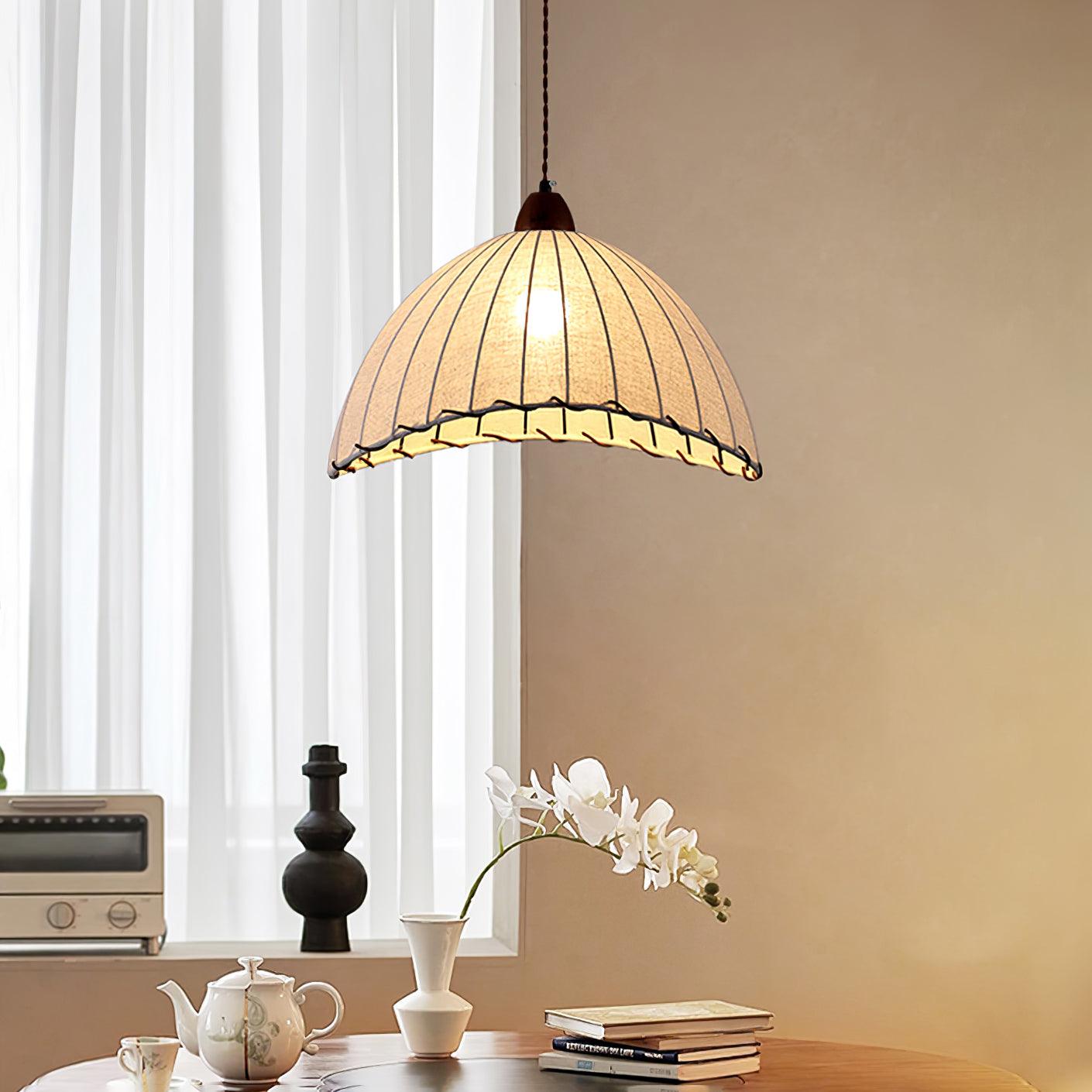 Sleek Wooden Pendant Lamp for a Warm, Modern Ambiance - WoodDrop