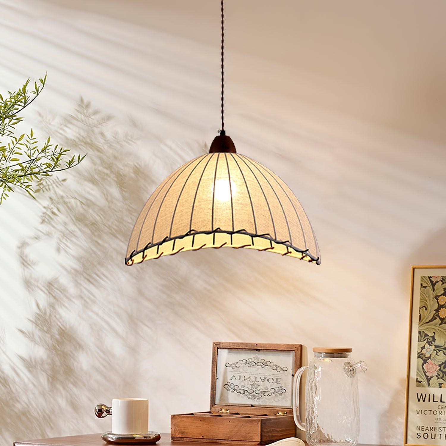 Sleek Wooden Pendant Lamp for a Warm, Modern Ambiance - WoodDrop
