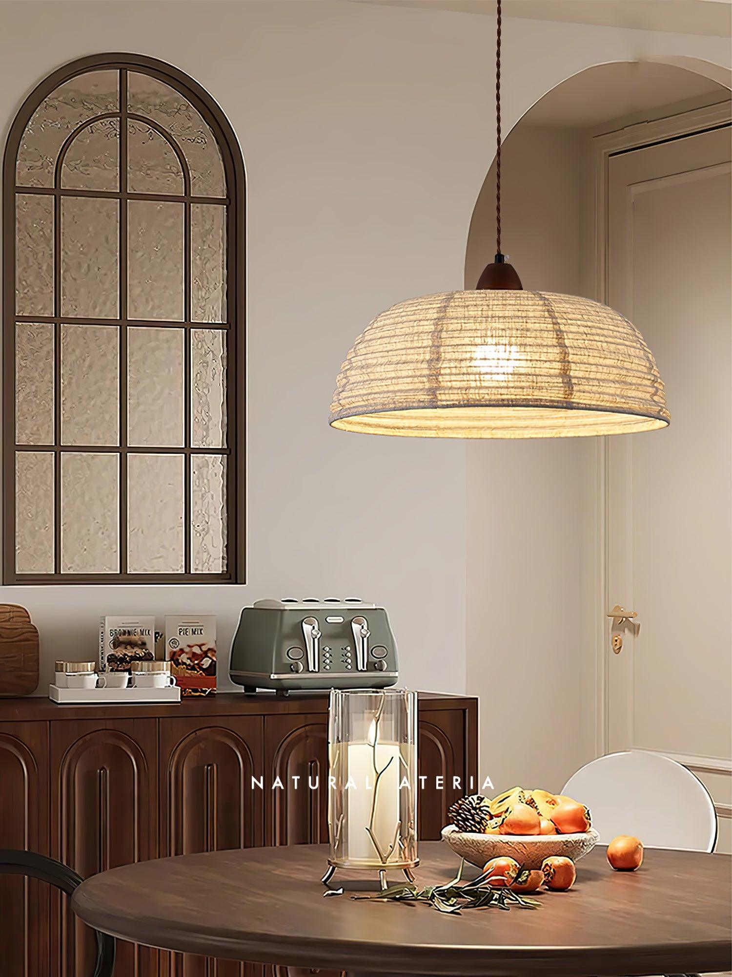 Sleek Wooden Pendant Lamp for a Warm, Modern Ambiance - WoodDrop