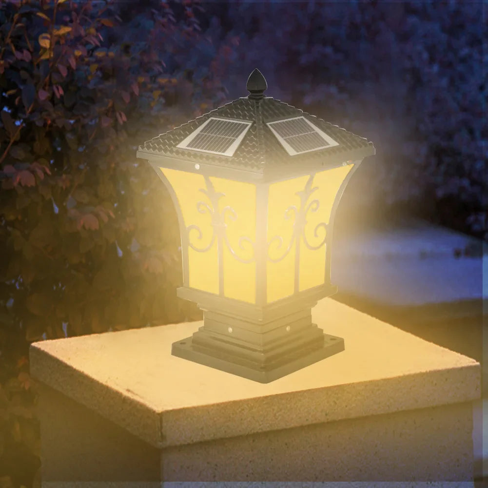 Retro Solar Lantern for Nostalgic Outdoor Charm - SolarLume