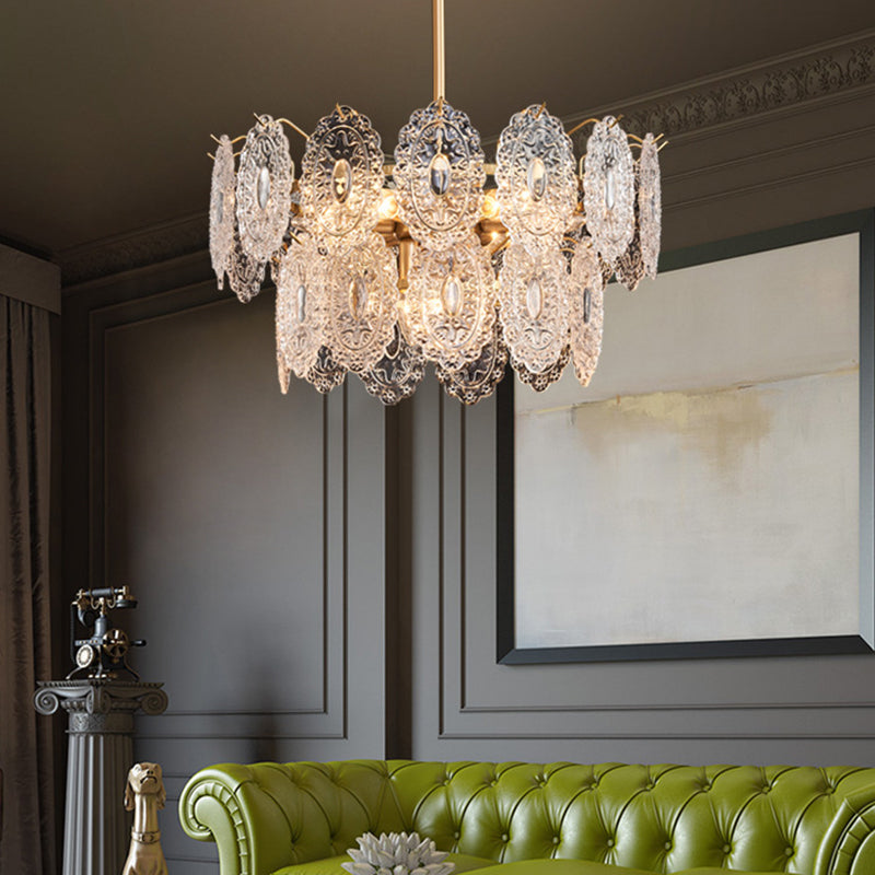elegant crystal chandelier with 5 7 sparkling branches crystalchic