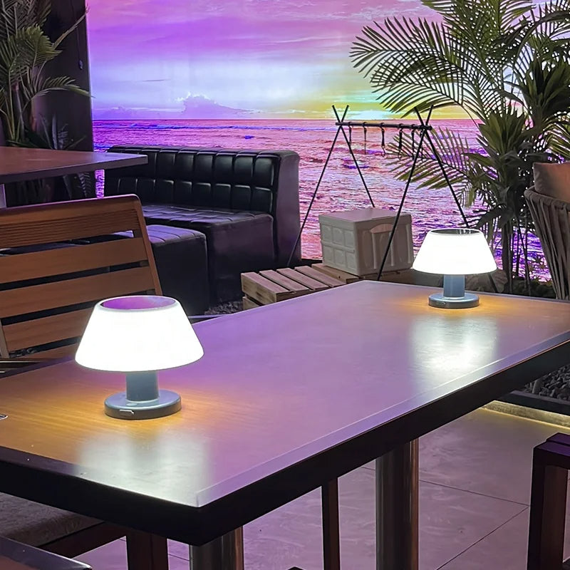 Stylish Solar-Powered Table Light for Indoor & Outdoor Elegance - SolarTable