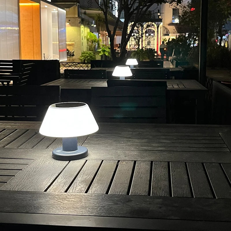 Stylish Solar-Powered Table Light for Indoor & Outdoor Elegance - SolarTable
