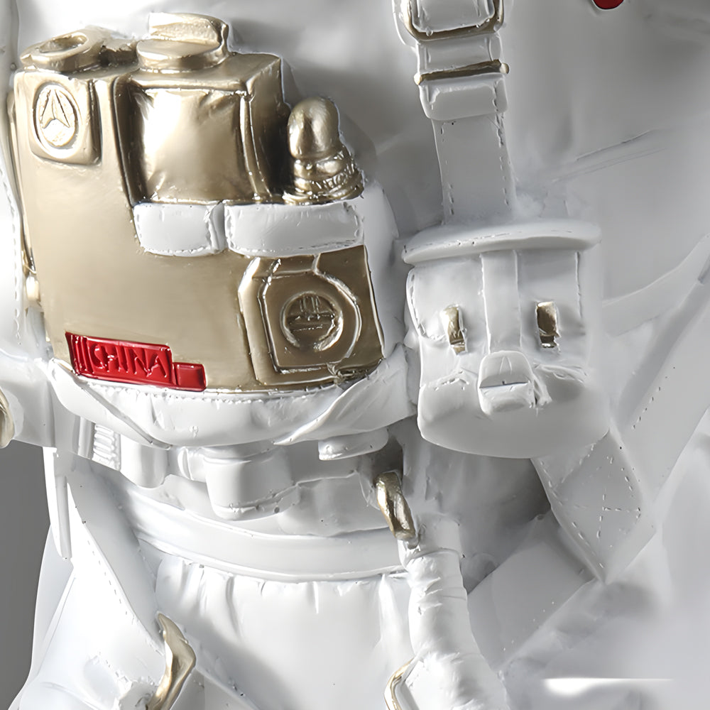 Resin Astronaut and Planet Wall Art Decor