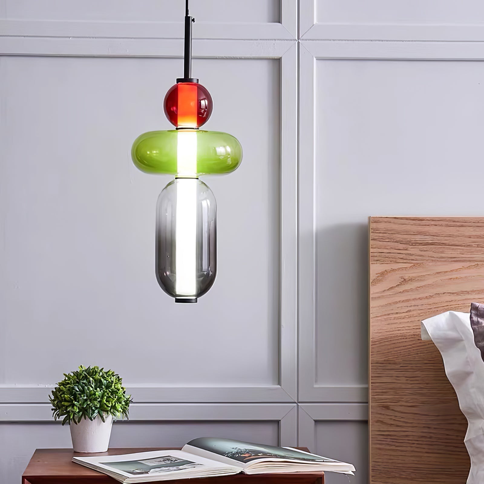 Modern Glass Pendant Lamp for a Chic Glow - GlassDrop