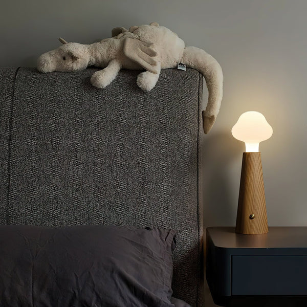 Stylish Wooden Table Lamp for a Cozy Glow - WoodTable