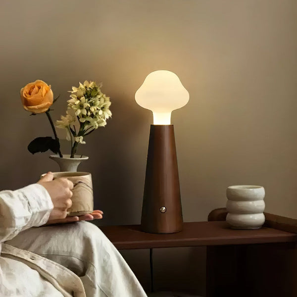 Stylish Wooden Table Lamp for a Cozy Glow - WoodTable