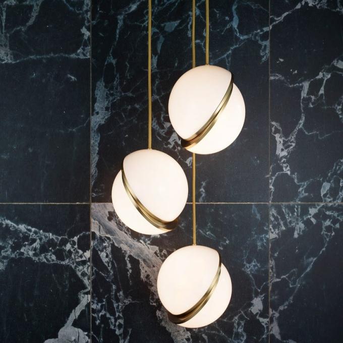 Moon-Shaped Pendant Light - MoonShade