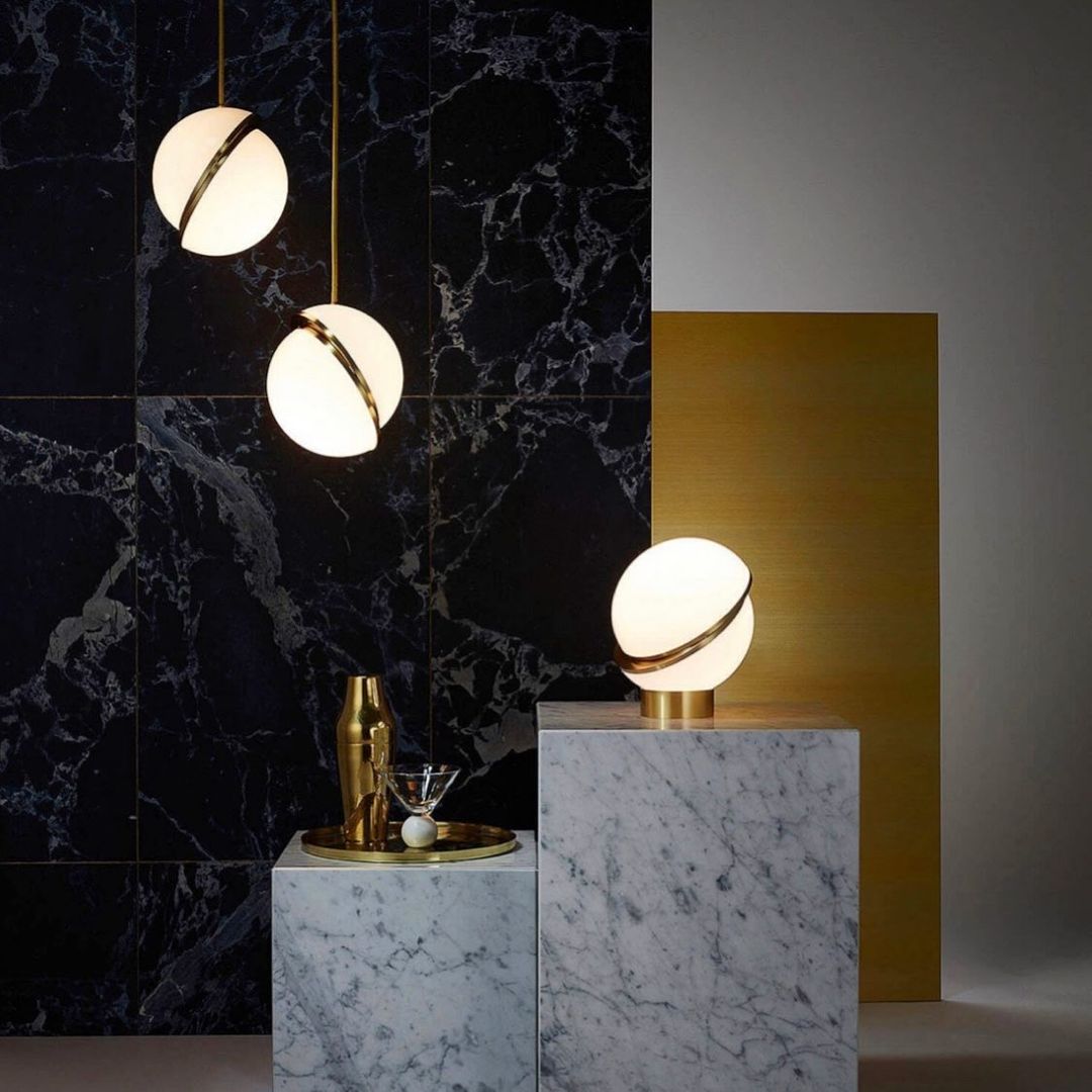 Moon-Shaped Pendant Light - MoonShade