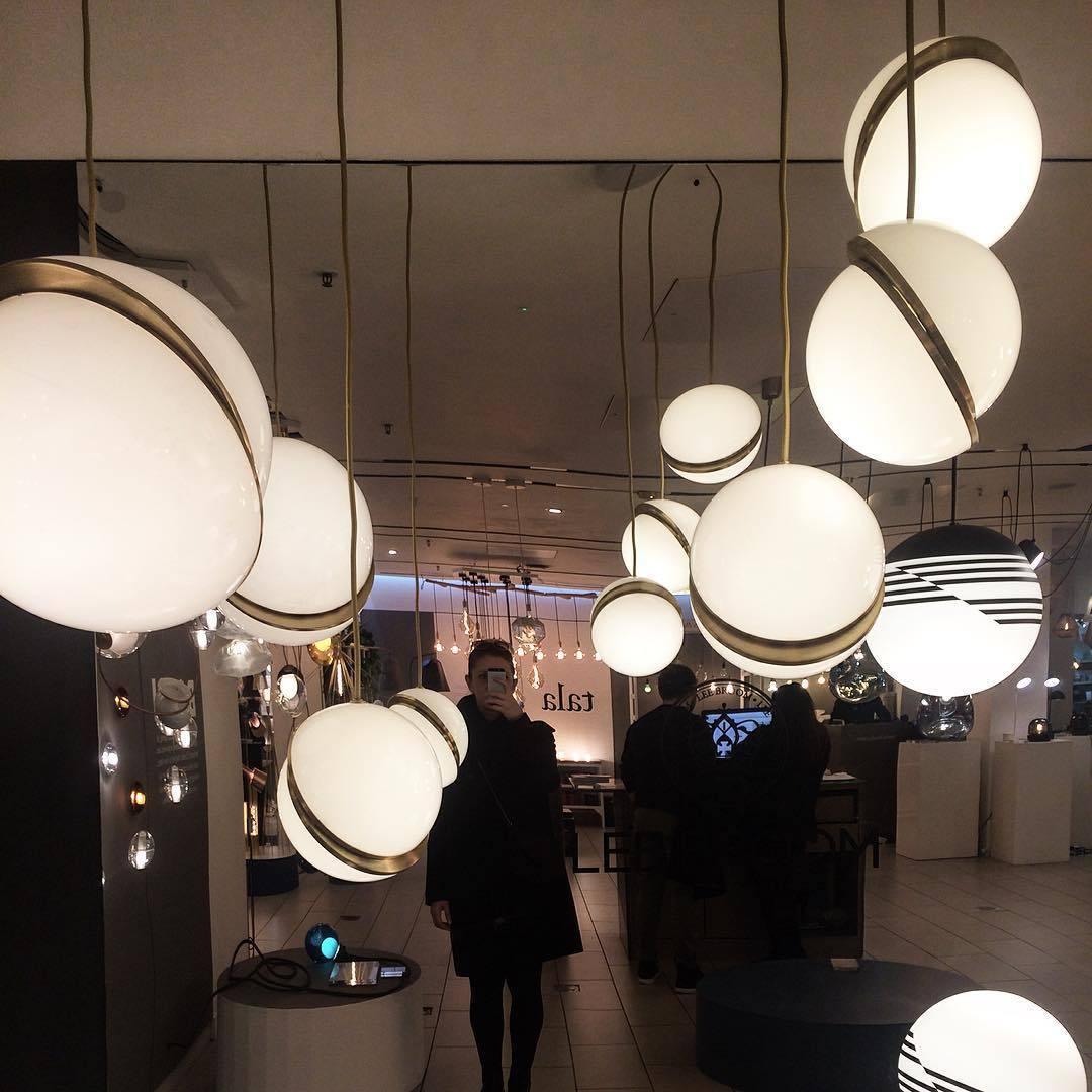 Moon-Shaped Pendant Light - MoonShade