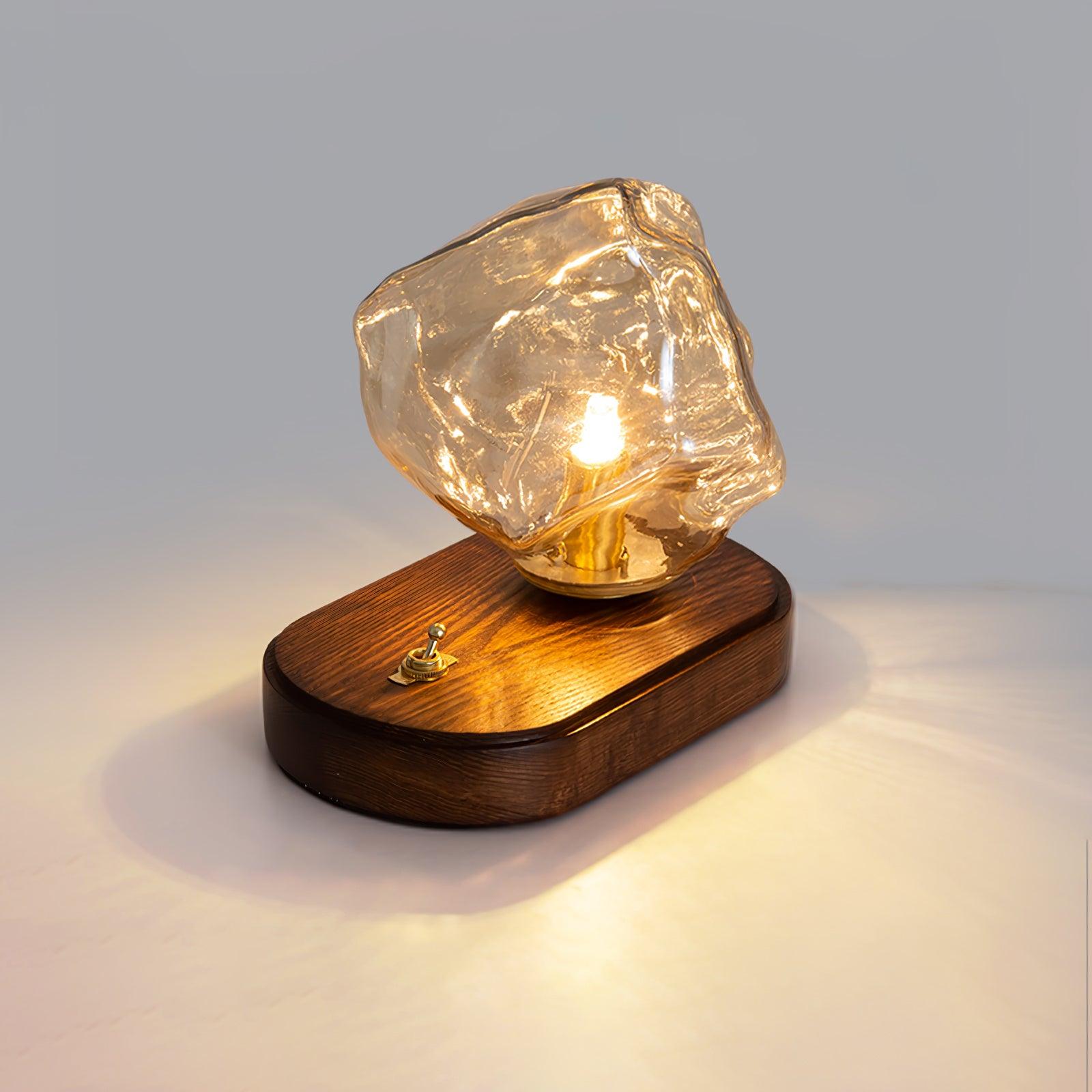 Chic Frosted Table Lamp for Cozy Vibes - FrostTable