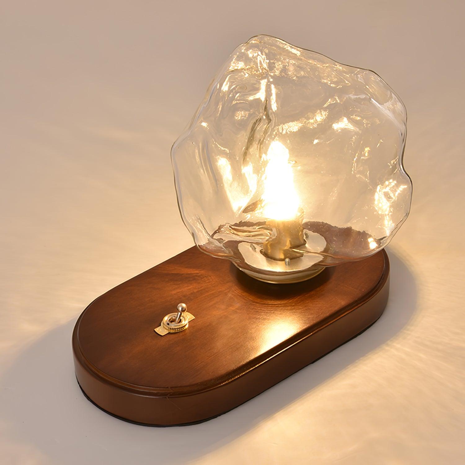 Chic Frosted Table Lamp for Cozy Vibes - FrostTable