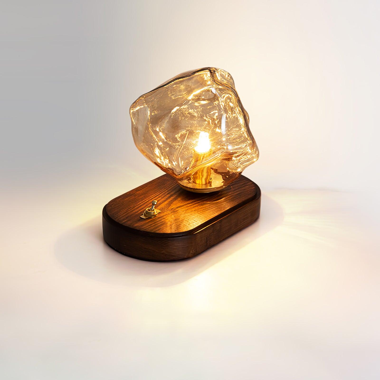 Chic Frosted Table Lamp for Cozy Vibes - FrostTable