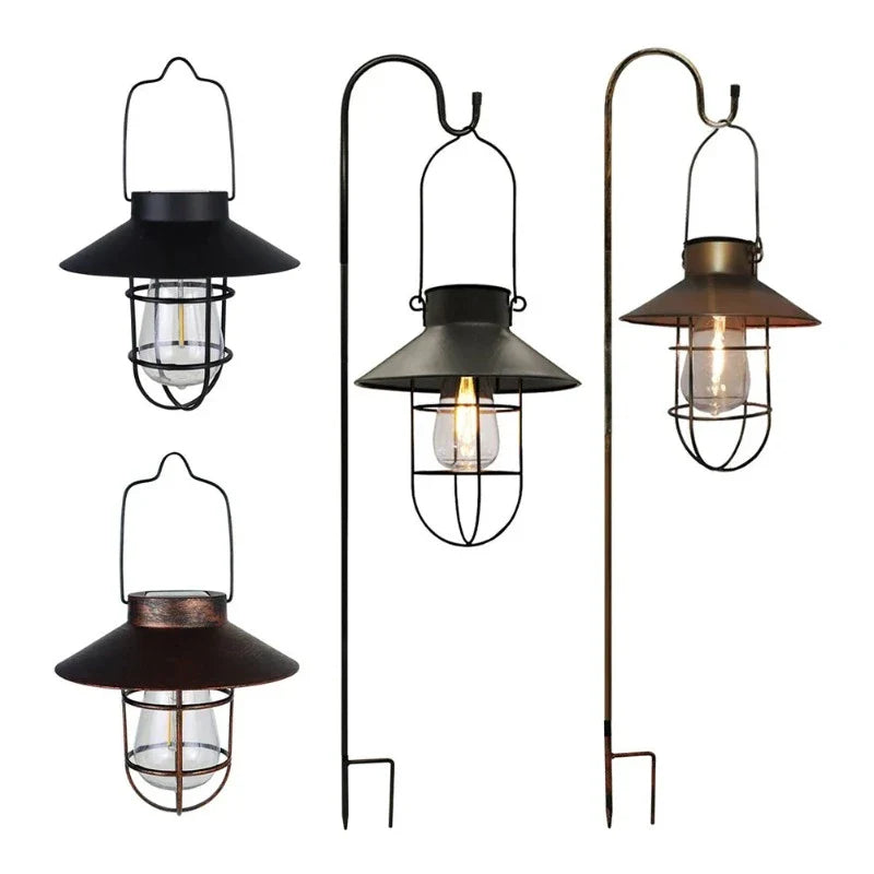 Retro Solar Lantern for Outdoor Spaces - SolarLume