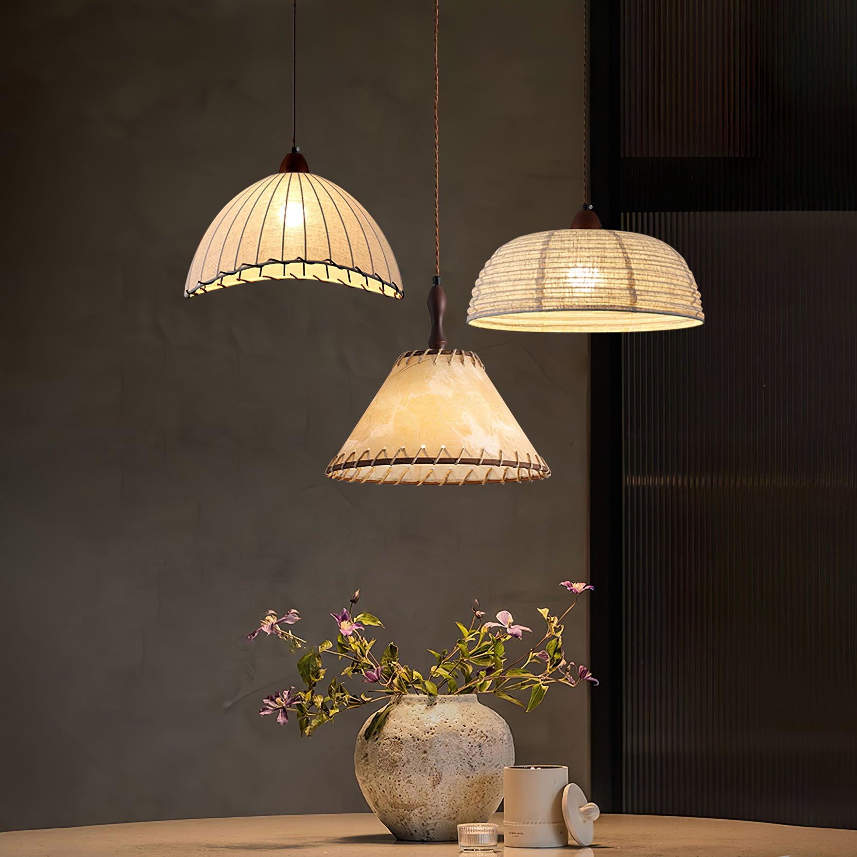 Sleek Wooden Pendant Lamp for a Warm, Modern Ambiance - WoodDrop