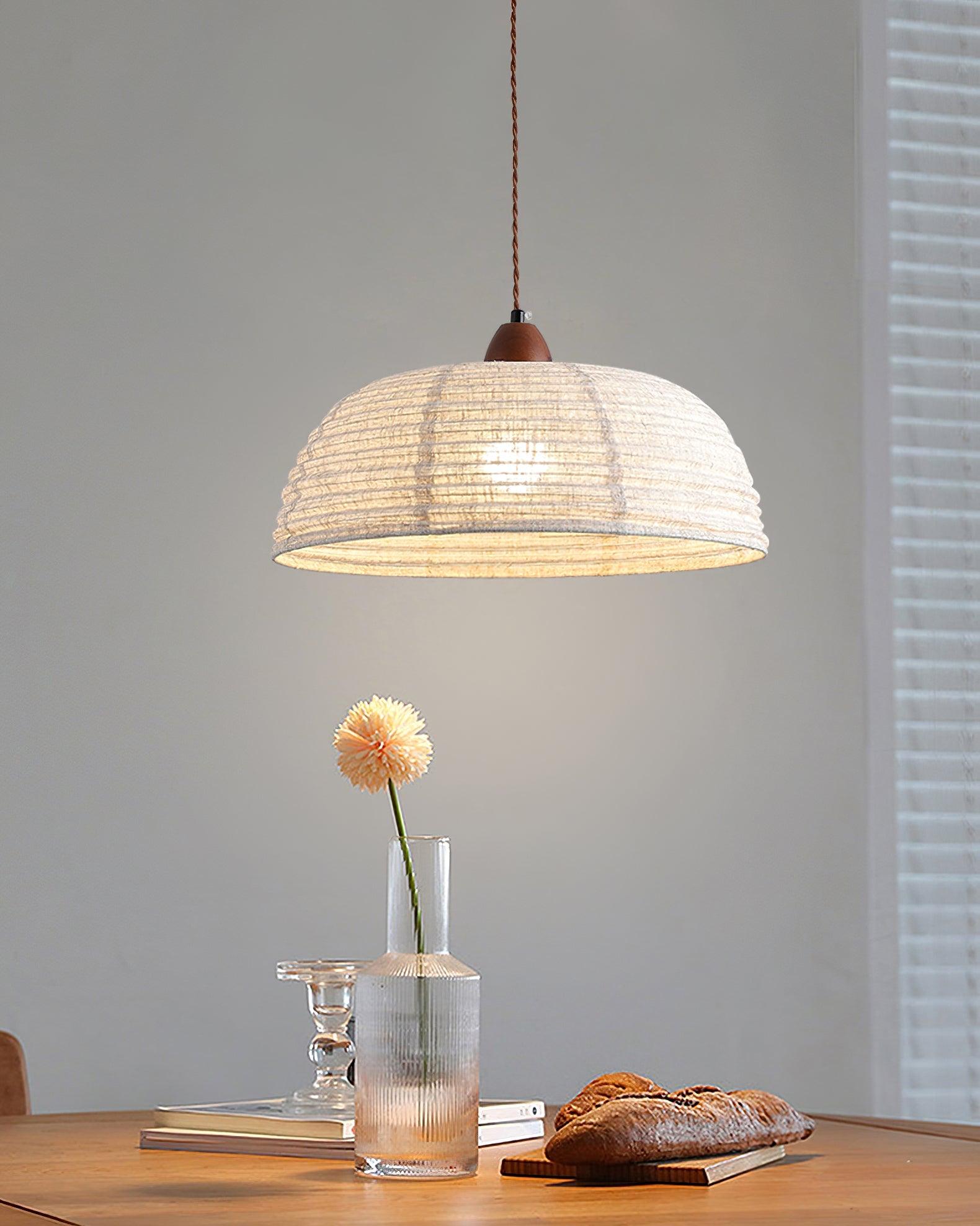 Sleek Wooden Pendant Lamp for a Warm, Modern Ambiance - WoodDrop
