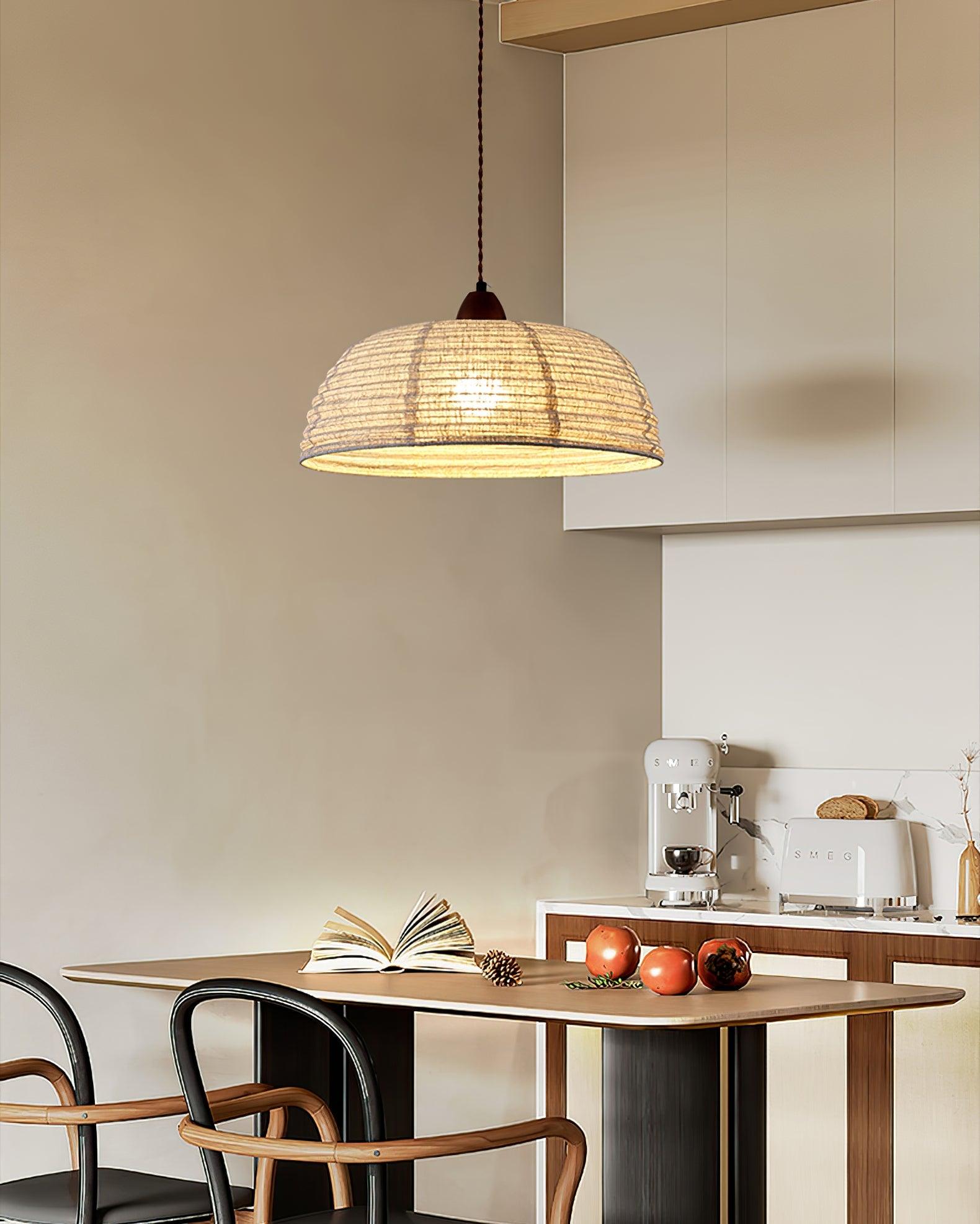 Sleek Wooden Pendant Lamp for a Warm, Modern Ambiance - WoodDrop