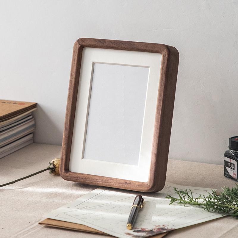 10 x 15 cm Rectangular Wood Nut Brown Burlywood Picture Frame