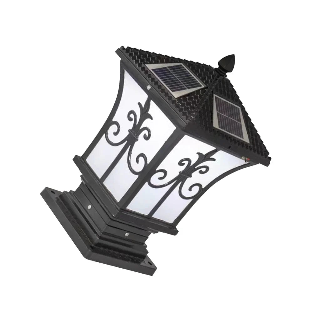 Retro Solar Lantern for Nostalgic Outdoor Charm - SolarLume