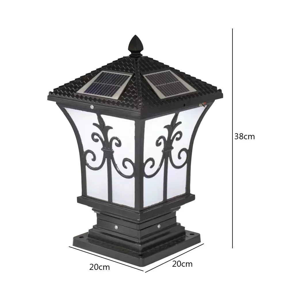 Retro Solar Lantern for Nostalgic Outdoor Charm - SolarLume