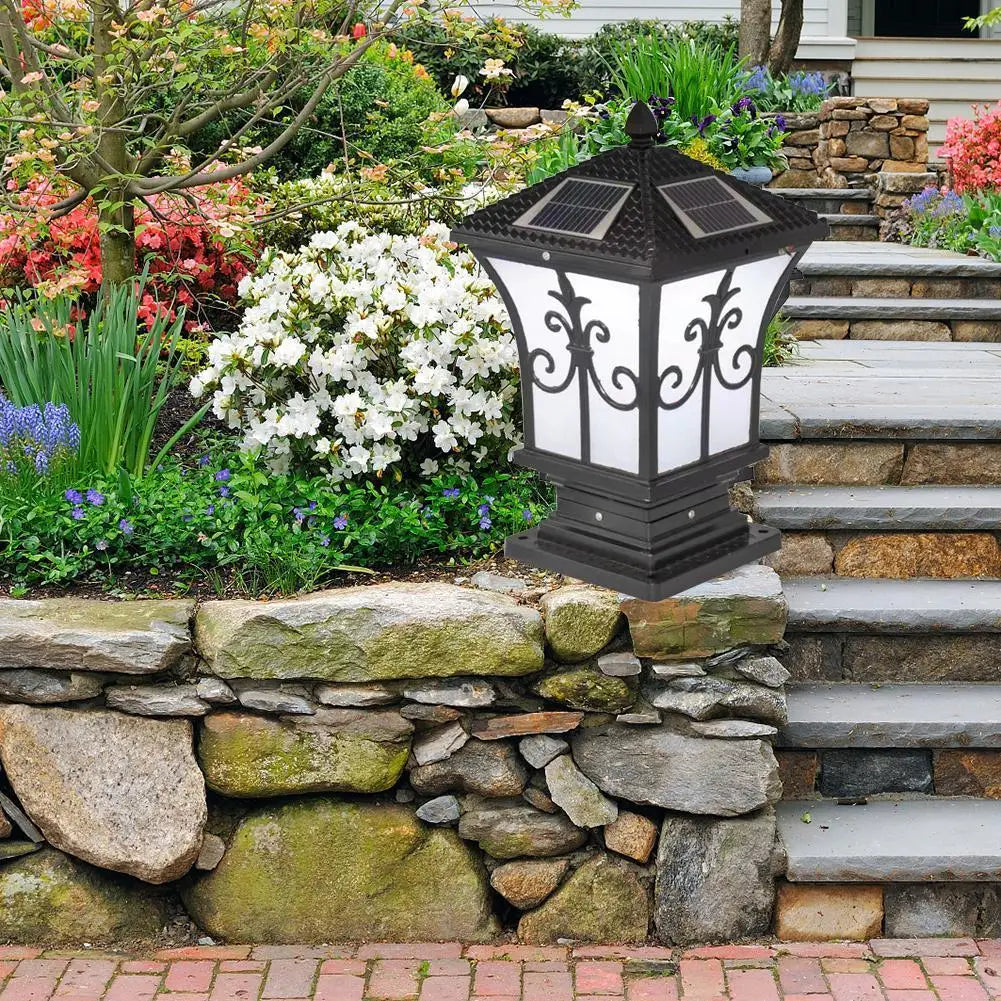 Retro Solar Lantern for Nostalgic Outdoor Charm - SolarLume