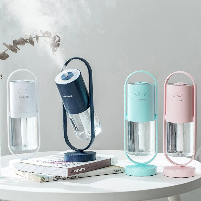 Sleek 360° Rotating LED Night Light with USB Hydration Feature - RotateTable