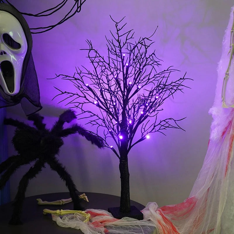 LED Halloween Pumpkin Tree for Cozy Autumn Vibes - TreeTable
