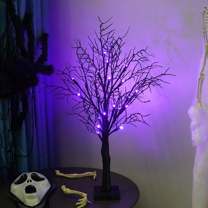 LED Halloween Pumpkin Tree for Cozy Autumn Vibes - TreeTable